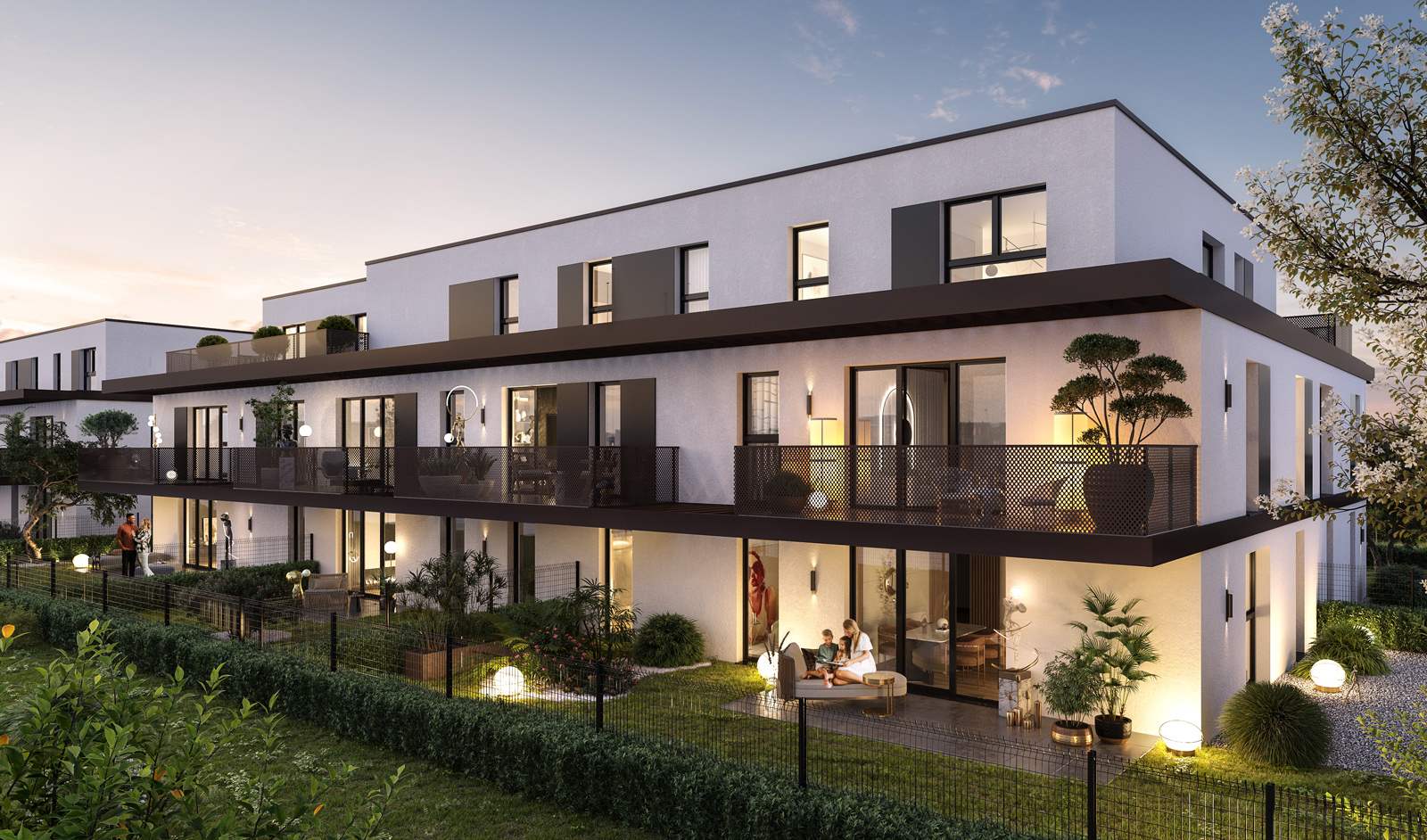 Bartenheim : Appartement neuf 3 pièces 1er étage